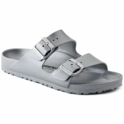 Best reviews of ❤️ Birkenstock Arizona Essentials Metallic Silver 👏