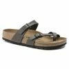Best deal 👍 Birkenstock Mayari Birko-Flor Pull Up Anthracite ⌛