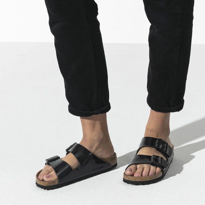 Best Pirce 🔥 Birkenstock Arizona Birko-Flor Patent Black Patent ❤️ 4 Best Pirce 🔥 Birkenstock Arizona Birko-Flor Patent Black Patent ❤️ - Image 4