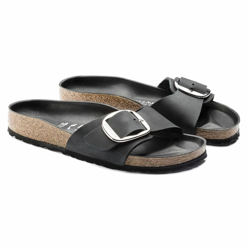 Wholesale โ Birkenstock Madrid Oiled Leather Black ๐ 7 Wholesale โ Birkenstock Madrid Oiled Leather Black ๐ - Image 7