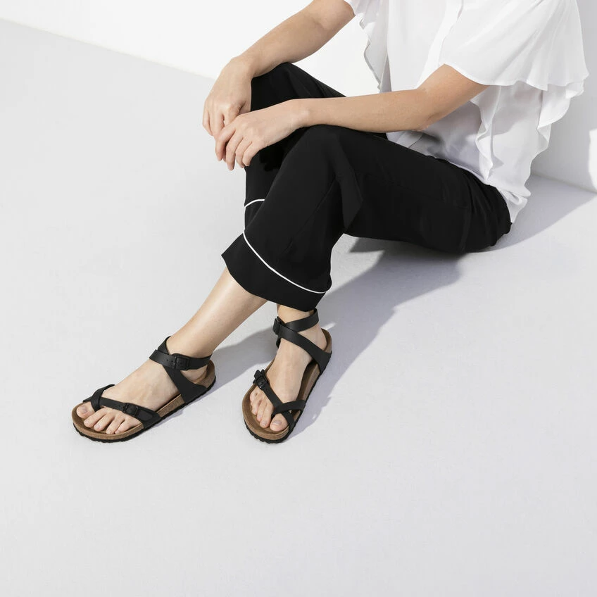 Flash Sale ✨ Birkenstock Yara Birko-Flor Black Black 👍 3 Flash Sale ✨ Birkenstock Yara Birko-Flor Black Black 👍 - Image 3
