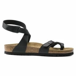Flash Sale ✨ Birkenstock Yara Birko-Flor Black Black 👍 16 Flash Sale ✨ Birkenstock Yara Birko-Flor Black Black 👍 -women-sandals sale 1011440 side