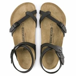 Flash Sale 🔥 Birkenstock Yara Birko-Flor Black Black 👏 -women-sandals sale 1011440 top 1