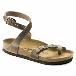 Flash Sale 🌟 Birkenstock Yara Oiled Leather Tobacco 🧨