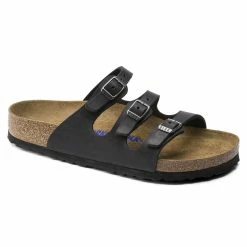 Coupon 🛒 Birkenstock Florida Oiled Leather Black 🤩