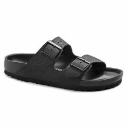 Deals 😀 Birkenstock Arizona Natural Leather Black Black 🤩
