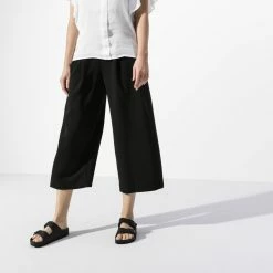 Deals 😀 Birkenstock Arizona Natural Leather Black Black 🤩 -women-sandals sale 1014415 f look f