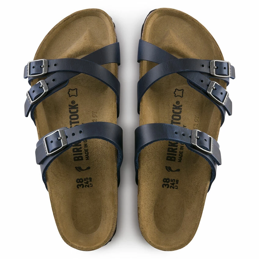 Best deal 😀 Birkenstock Franca Oiled Leather Blue ❤️ 6 Best deal 😀 Birkenstock Franca Oiled Leather Blue ❤️ - Image 6