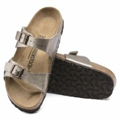 Cheapest 😍 Birkenstock Sydney Birko-Flor Graceful Taupe ⭐ -women-sandals sale 1016169 sole