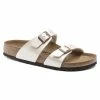 Cheapest ⭐ Birkenstock Sydney Birko-Flor Graceful Pearl White 👏