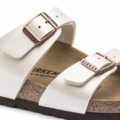 Cheapest ⭐ Birkenstock Sydney Birko-Flor Graceful Pearl White 👏 -women-sandals sale 1016171 detail 1