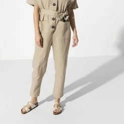 Cheapest ⭐ Birkenstock Sydney Birko-Flor Graceful Pearl White 👏 -women-sandals sale 1016171 f look f