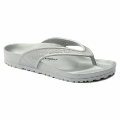 Flash Sale 😀 Birkenstock Honolulu Metallic Silver Metallic Silver 🎁