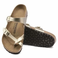 Flash Sale 😉 Birkenstock Mayari Birko-Flor Gold 😀 -women-sandals sale 1016416 sole