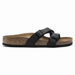 Budget 😀 Birkenstock Yao Birko-Flor Black 🛒 -women-sandals sale 1016687 side