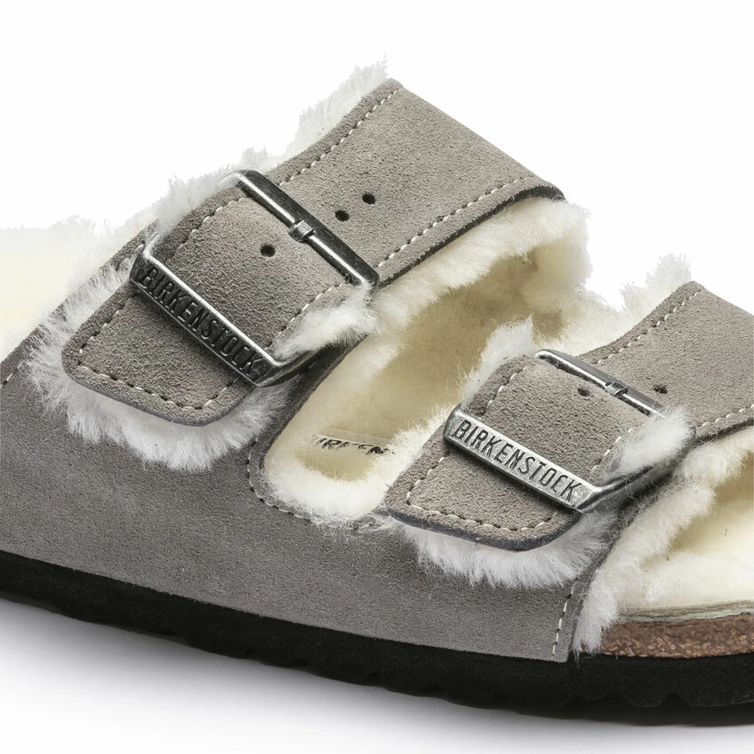 Outlet ๐ฅ Birkenstock Arizona Shearling Suede Leather Stone Coin ๐ฏ 8 Outlet ๐ฅ Birkenstock Arizona Shearling Suede Leather Stone Coin ๐ฏ - Image 8
