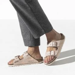 Top 10 π Birkenstock Arizona Vintage Suede Leather Vintage Metallic Rose Copper π€© 12 Top 10 π Birkenstock Arizona Vintage Suede Leather Vintage Metallic Rose Copper π€© -women-sandals sale 1017416 f closeup f
