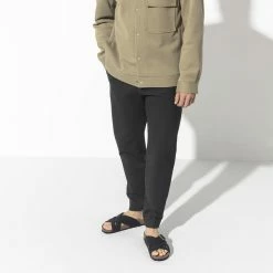 Best deal 👍 Birkenstock Lugano Oiled Leather Camberra Old Black 🎉 -women-sandals sale 1017465 f look m