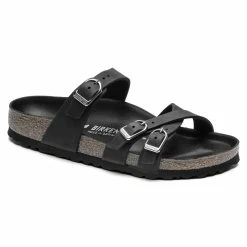 Coupon 🛒 Birkenstock Franca Oiled Leather Black 🔔