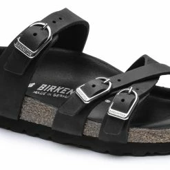 Coupon ๐ Birkenstock Franca Oiled Leather Black ๐ 17 Coupon ๐ Birkenstock Franca Oiled Leather Black ๐ -women-sandals sale 1017566 detail 1