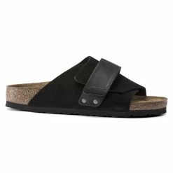 Cheapest π Birkenstock Kyoto Oiled Leather/Suede Leather Black π 12 Cheapest π Birkenstock Kyoto Oiled Leather/Suede Leather Black π -women-sandals sale 1018121 side