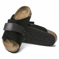 Cheapest π Birkenstock Kyoto Oiled Leather/Suede Leather Black π 9 Cheapest π Birkenstock Kyoto Oiled Leather/Suede Leather Black π -women-sandals sale 1018121 sole