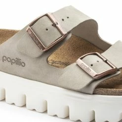 New π€© Papillio Arizona Platform Suede Leather Taupe π 17 New π€© Papillio Arizona Platform Suede Leather Taupe π -women-sandals sale 1018135 detail 1