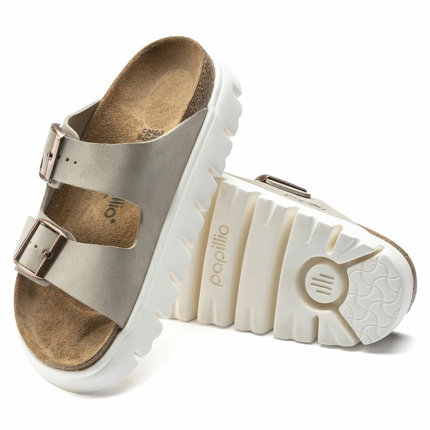 New π€© Papillio Arizona Platform Suede Leather Taupe π 5 New π€© Papillio Arizona Platform Suede Leather Taupe π - Image 5