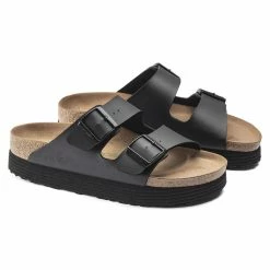 Buy 👍 Papillio Arizona Grooved Birko-Flor Black ⭐ -women-sandals sale 1018520 pair
