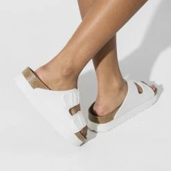 Discount 🎉 Papillio Arizona Grooved Birko-Flor White ✔️ 12 Discount 🎉 Papillio Arizona Grooved Birko-Flor White ✔️ -women-sandals sale 1018581 f closeup f
