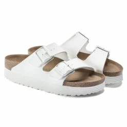 Discount 🎉 Papillio Arizona Grooved Birko-Flor White ✔️ 15 Discount 🎉 Papillio Arizona Grooved Birko-Flor White ✔️ -women-sandals sale 1018581 pair