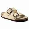 Cheapest 🛒 Birkenstock Arizona Big Buckle Nubuck Leather Almond 😀