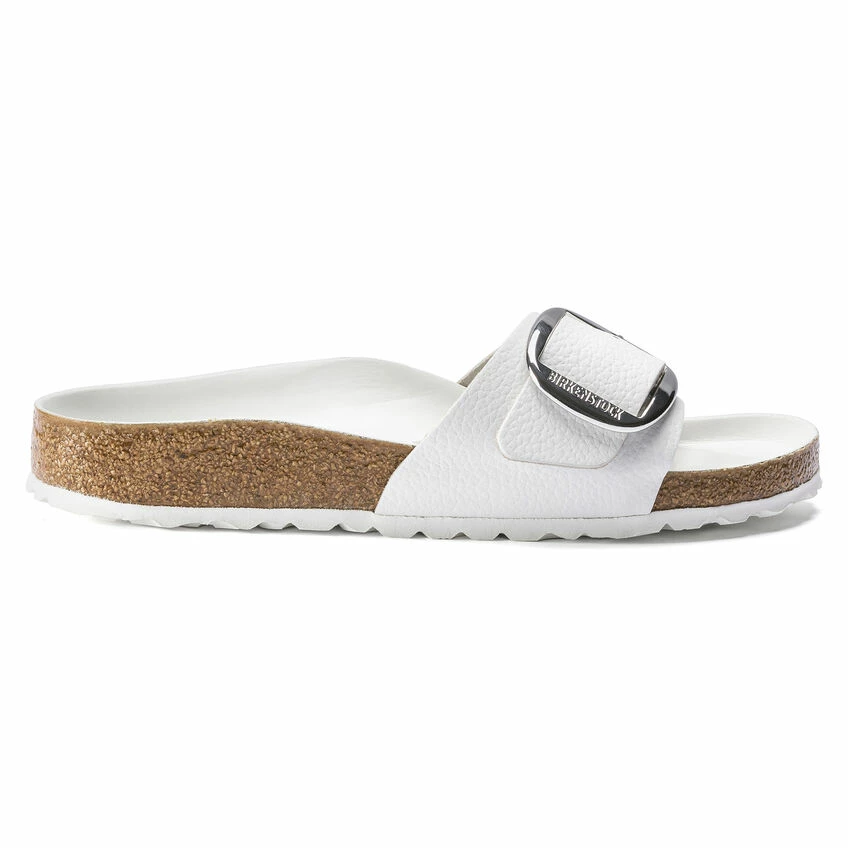 Outlet โค๏ธ Birkenstock Madrid Big Buckle Natural Leather White ๐ 8 Outlet โค๏ธ Birkenstock Madrid Big Buckle Natural Leather White ๐ - Image 8