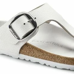 Budget ✔️ Birkenstock Gizeh Big Buckle Natural Leather White ❤️ 17 Budget ✔️ Birkenstock Gizeh Big Buckle Natural Leather White ❤️ -women-sandals sale 1018885 detail 1