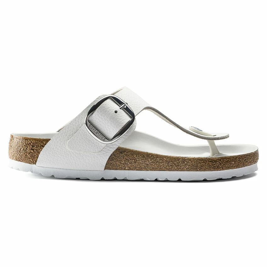 Budget ✔️ Birkenstock Gizeh Big Buckle Natural Leather White ❤️ 8 Budget ✔️ Birkenstock Gizeh Big Buckle Natural Leather White ❤️ - Image 8