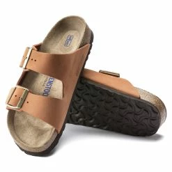 Best Pirce ✔️ Birkenstock Arizona Nubuck Leather Pecan 👍 -women-sandals sale 1019042 sole