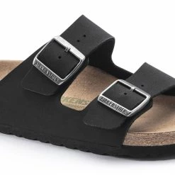 Best Pirce 🎁 Birkenstock Arizona Birko-Flor Nubuck Black ⌛ -women-sandals sale 1019115 detail 1