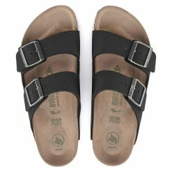 Best Pirce 🎁 Birkenstock Arizona Birko-Flor Nubuck Black ⌛ -women-sandals sale 1019115 top