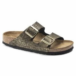Best Pirce 😉 Birkenstock Arizona Micro Fibre Shiny Python Black 🎁