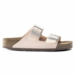 Best Sale 🛒 Birkenstock Arizona Birko-Flor Nubuck Light Rose 🎁 16 Best Sale 🛒 Birkenstock Arizona Birko-Flor Nubuck Light Rose 🎁 -women-sandals sale 1019635 side