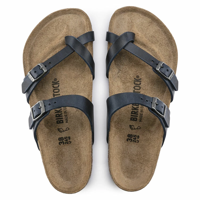 Best Sale ๐ฅฐ Birkenstock Mayari Oiled Leather Blue ๐ 6 Best Sale ๐ฅฐ Birkenstock Mayari Oiled Leather Blue ๐ - Image 6