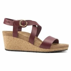Promo ⭐ Papillio Sibyl Natural Leather Wine ✨ -women-sandals sale 1020015 side