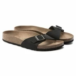 Best reviews of 🔥 Birkenstock Madrid Birko-Flor Black 🔔 -women-sandals sale 1020060 pair