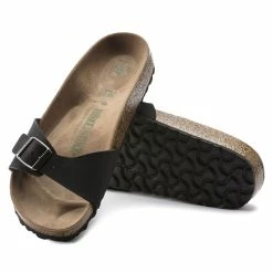 Best reviews of 🔥 Birkenstock Madrid Birko-Flor Black 🔔 -women-sandals sale 1020060 sole