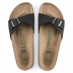 Best reviews of 🔥 Birkenstock Madrid Birko-Flor Black 🔔 -women-sandals sale 1020060 top