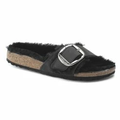 Discount 🤩 Birkenstock Madrid Big Buckle Oiled Leather Black 🥰