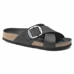 Top 10 ✔️ Birkenstock Siena Big Buckle Oiled Leather Black 😍