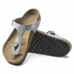 Cheap 🥰 Birkenstock Gizeh Birko-Flor Patent Patent Alloy 😍 -women-sandals sale 1020171 sole