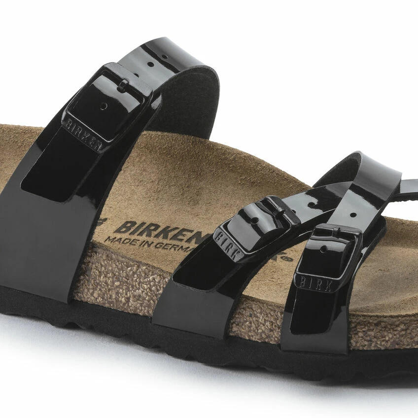 Hot Sale 🔥 Birkenstock Franca Birko-Flor Patent Patent Black Patent Black ⭐ 9 Hot Sale 🔥 Birkenstock Franca Birko-Flor Patent Patent Black Patent Black ⭐ - Image 9