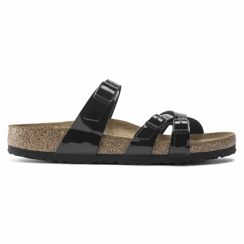 Hot Sale 🔥 Birkenstock Franca Birko-Flor Patent Patent Black Patent Black ⭐ 8 Hot Sale 🔥 Birkenstock Franca Birko-Flor Patent Patent Black Patent Black ⭐ - Image 8